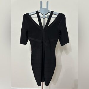Venus Black Bandage Dress Size Small